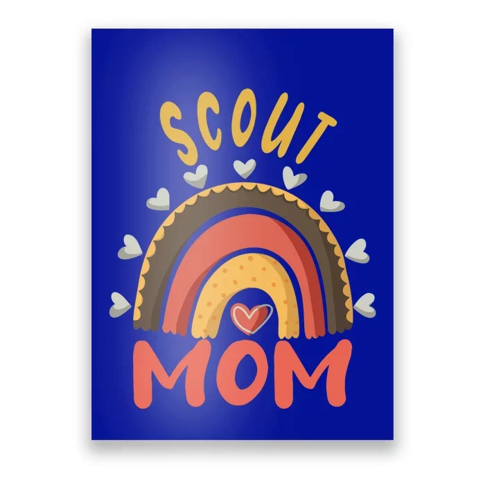 Scout Mom Scouting Gear Cub Camping Lover Great Gift Poster