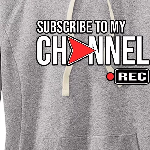 Social Media | Subscribe To My Channel | Influencer Women's Fleece Hoodie