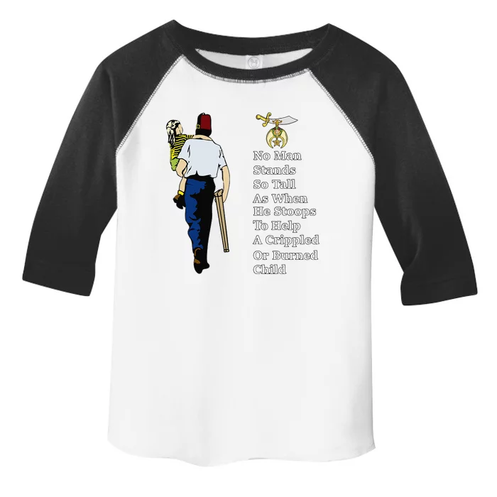 Shriner Man Stand So Tall With Children Father's Day Gift Toddler Fine Jersey T-Shirt