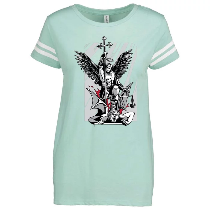 Saint Michael Enza Ladies Jersey Football T-Shirt