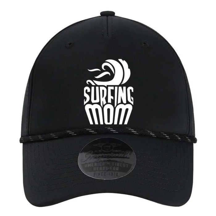 Surfing Mom Surf Surfer Surfboard Sayings Mother Mommy Mama Gift Performance The Dyno Cap