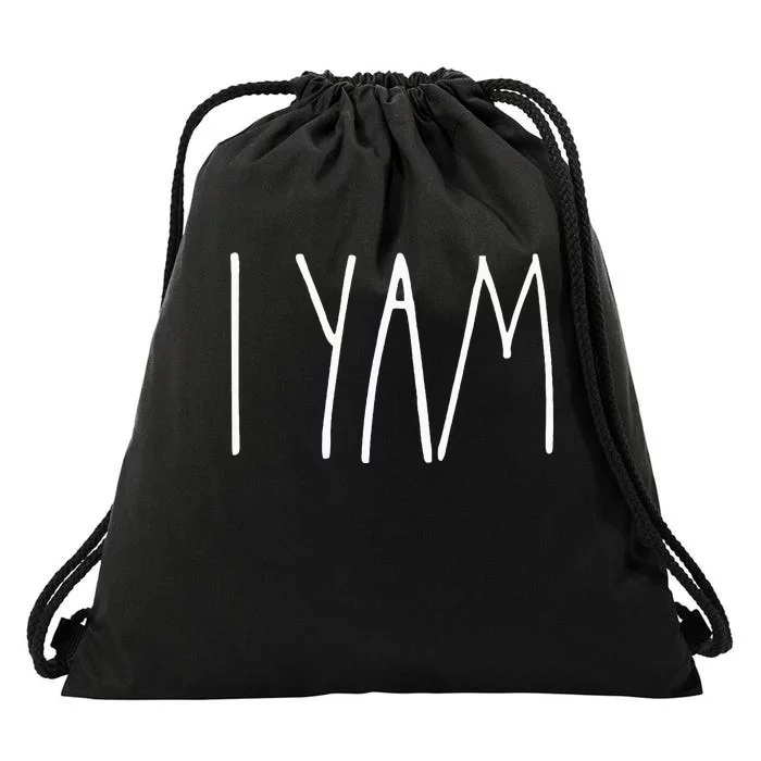 SheS My Sweet Potato I Yam Set Couples Thanksgiving Drawstring Bag