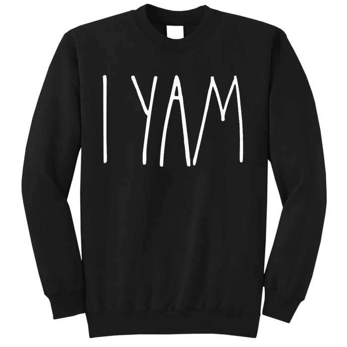 SheS My Sweet Potato I Yam Set Couples Thanksgiving Tall Sweatshirt