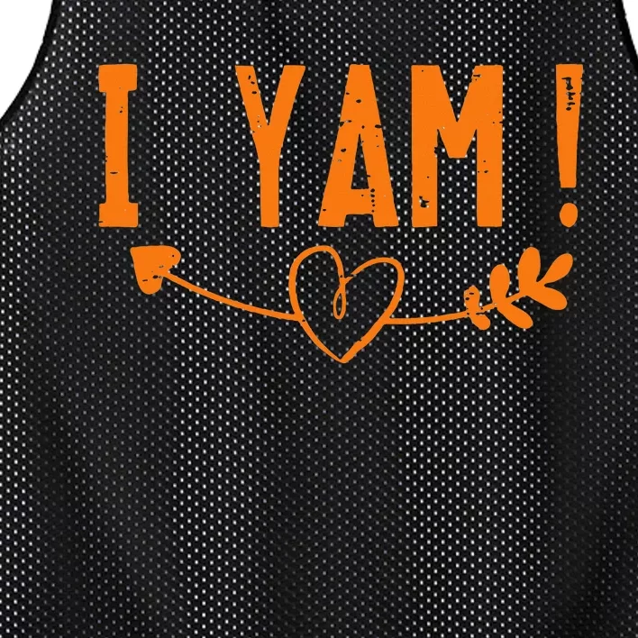 SheS My Sweet Potato I Yam Set Mesh Reversible Basketball Jersey Tank