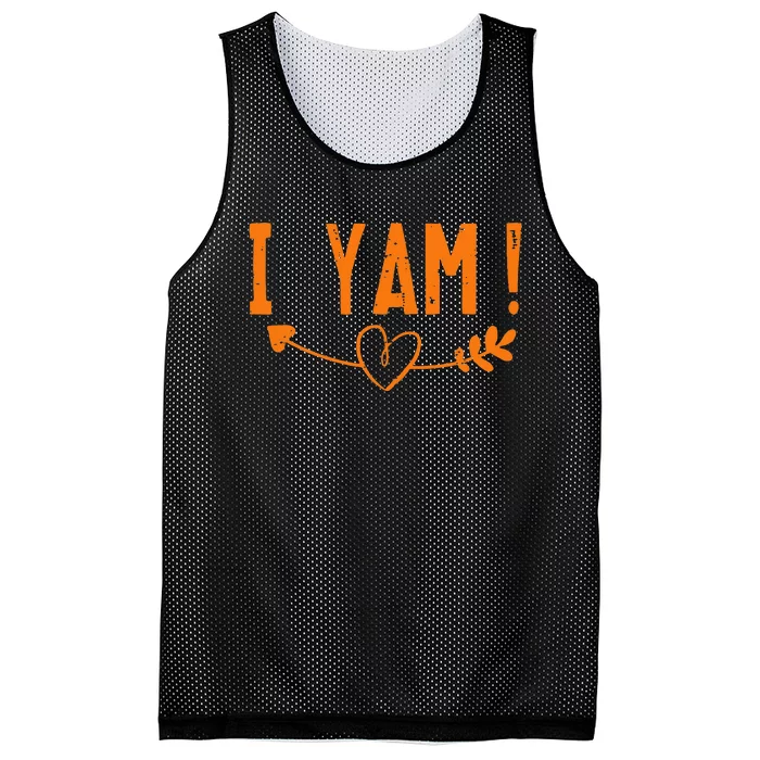 SheS My Sweet Potato I Yam Set Mesh Reversible Basketball Jersey Tank