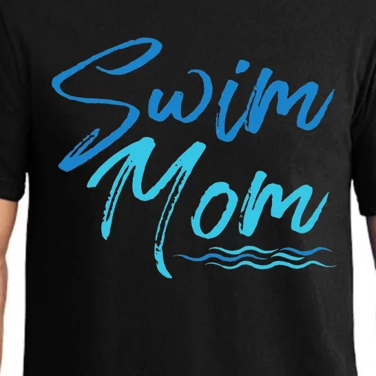 Swim Mom Swimming gift for mother's day Pajama Set