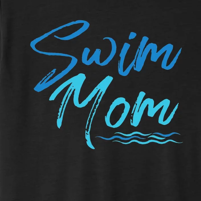 Swim Mom Swimming Funny Cute Gift ChromaSoft Performance T-Shirt