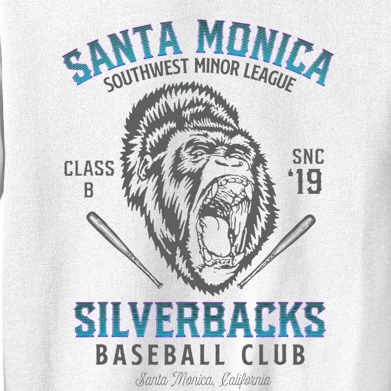 Santa Monica Silverbacks Minor League Retro Baseball Team Sweatshirt