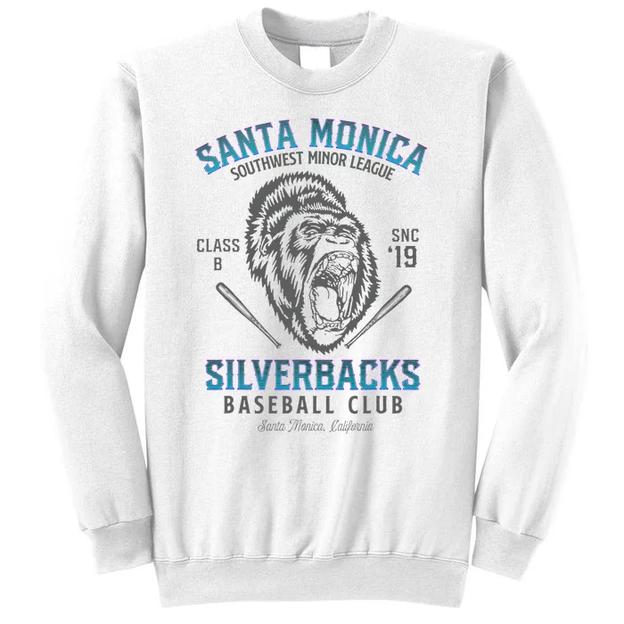 Santa Monica Silverbacks Minor League Retro Baseball Team Sweatshirt