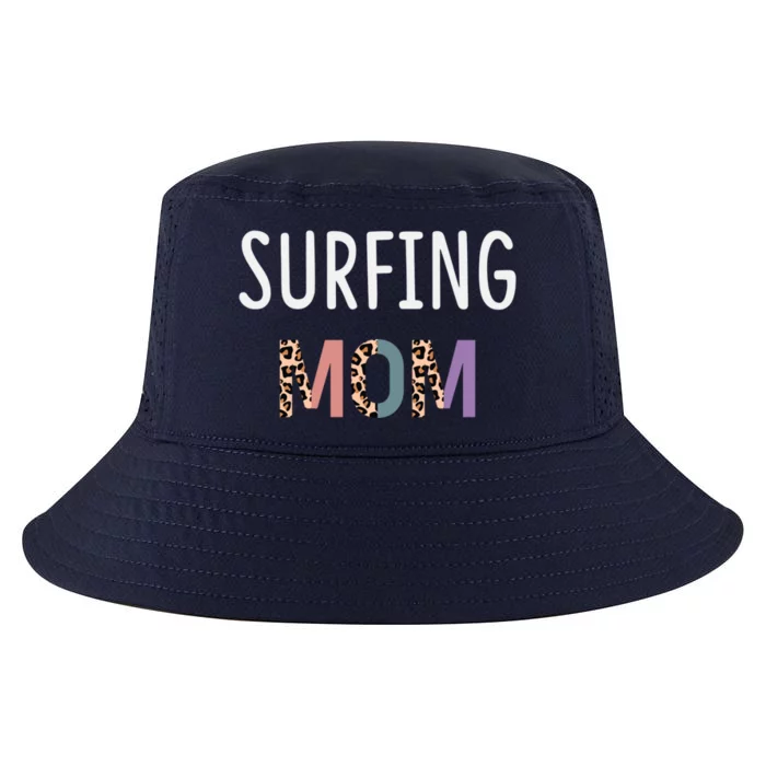 Surfing Mom Surfer Gift Funny Surfing Cool Gift Cool Comfort Performance Bucket Hat