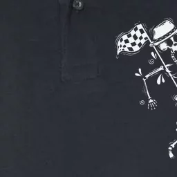 Ska Music Skeleton With Trumpet Jazz Music Style Softstyle Adult Sport Polo