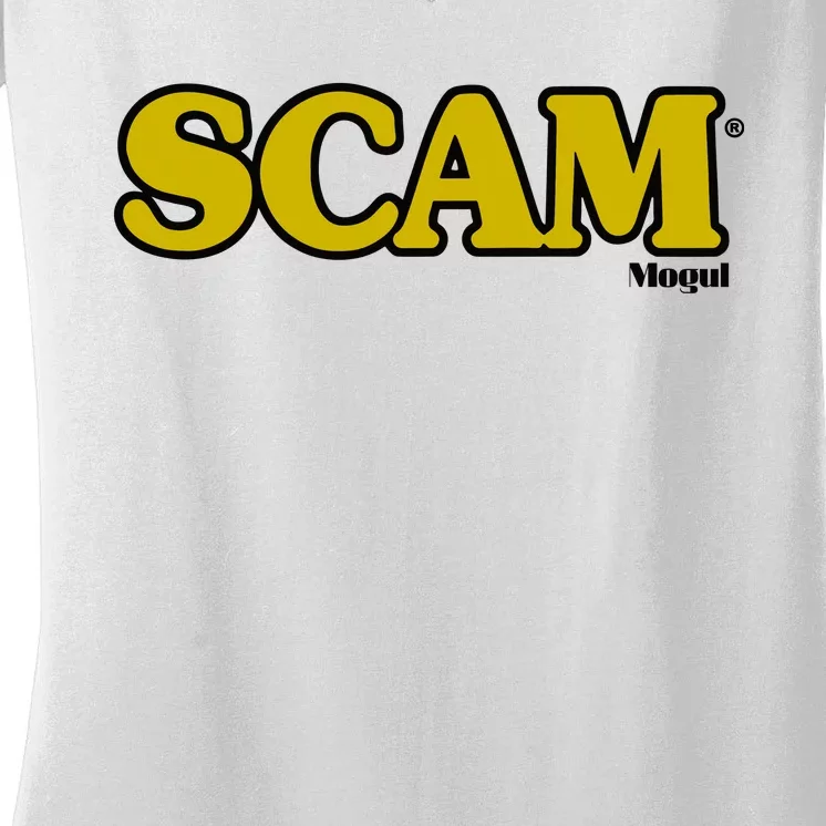 Scam Mogul Women's V-Neck T-Shirt