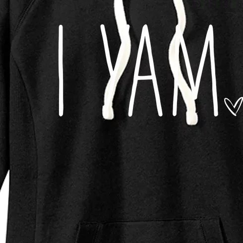 Shes My Sweet Potato Thanksgiving I Yam Women's Fleece Hoodie