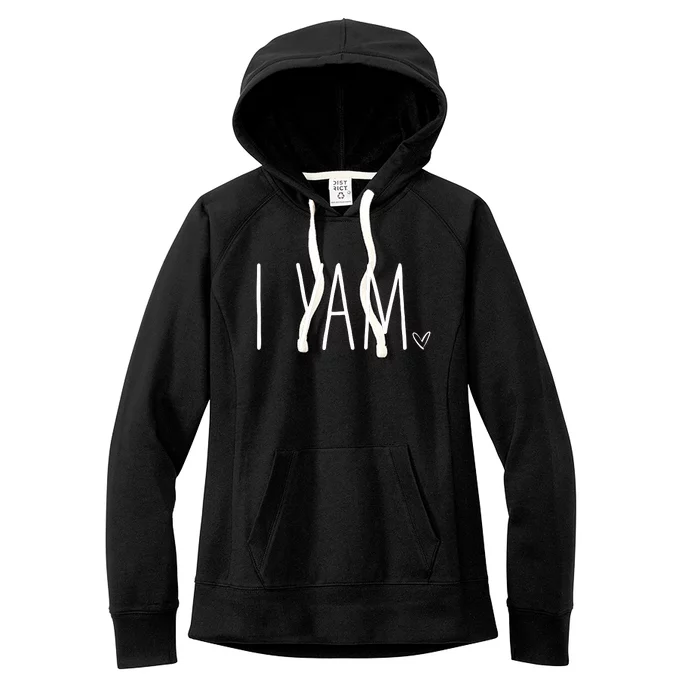 Shes My Sweet Potato Thanksgiving I Yam Women's Fleece Hoodie