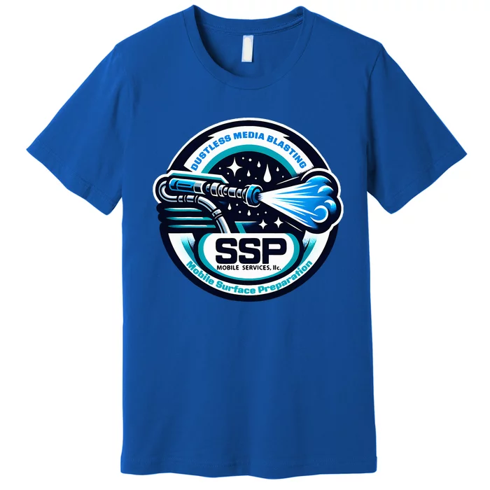 Ssp Mobile Services Dustless Blasting Surface Preparation Premium T-Shirt