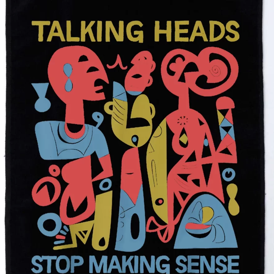 Stop Making Sensee Talking Heads Retro Funny Design Platinum Collection Golf Towel