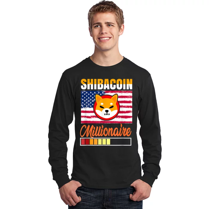 Shibacoin Miner Shiba Inu Coin Dog Lover Cryptocurrency Long Sleeve Shirt