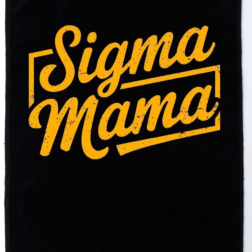 Sigma Mama Platinum Collection Golf Towel