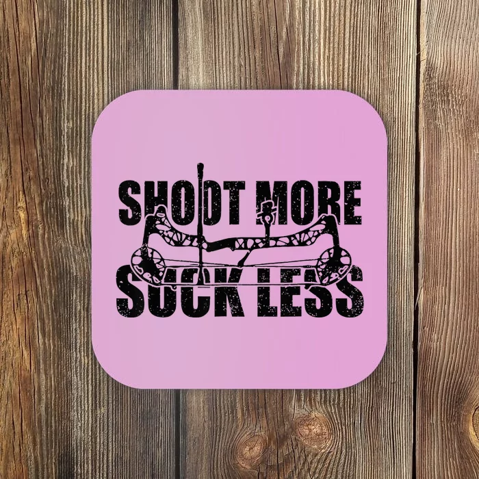 Shoot More Suck Less Funny Hunting Lover Hunter Coaster