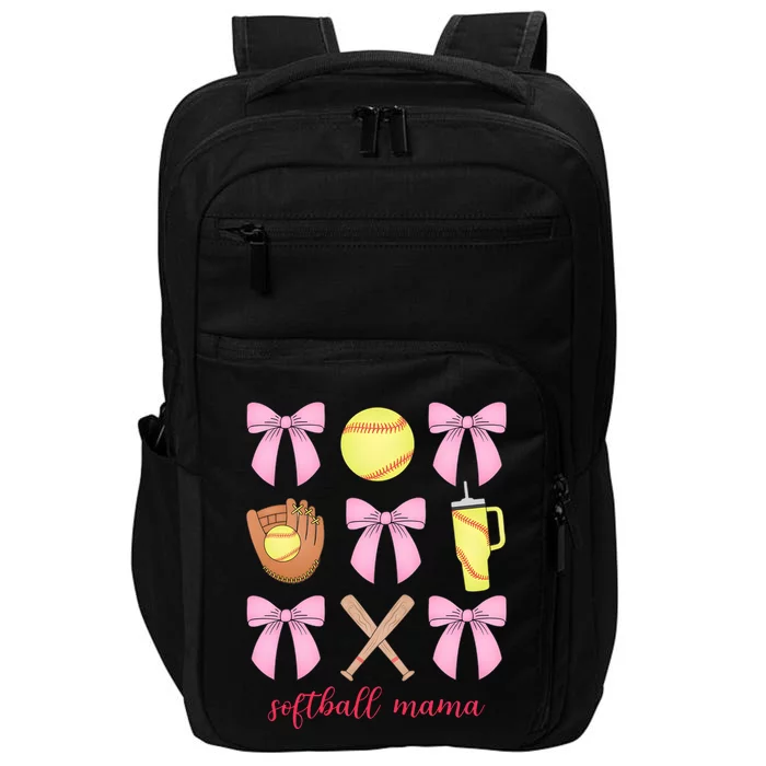 Softball Mama Sport Mom Impact Tech Backpack