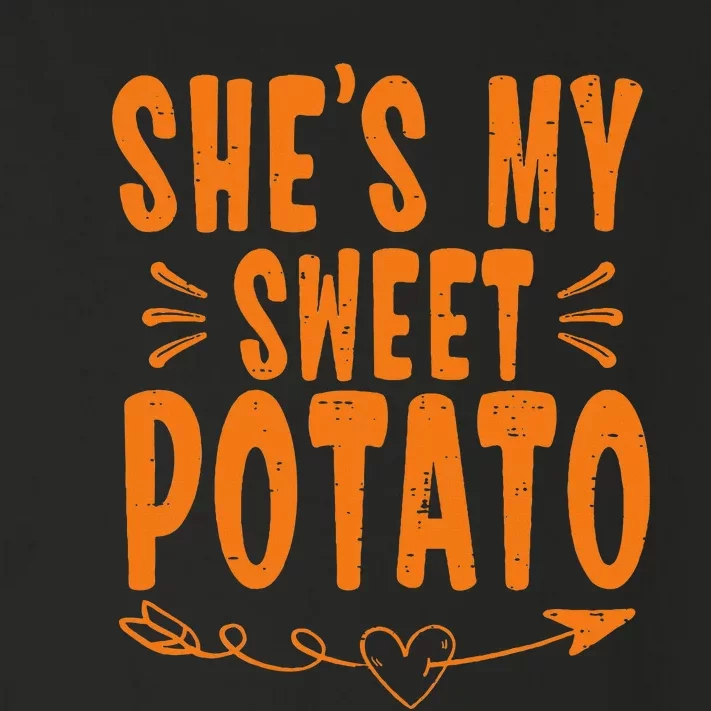 SheS My Sweet Potato I Yam Toddler Long Sleeve Shirt