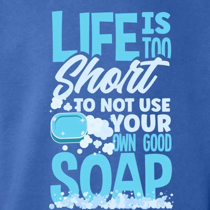 Soap Making Soap Maker Funny Quote Gift Toddler Hoodie