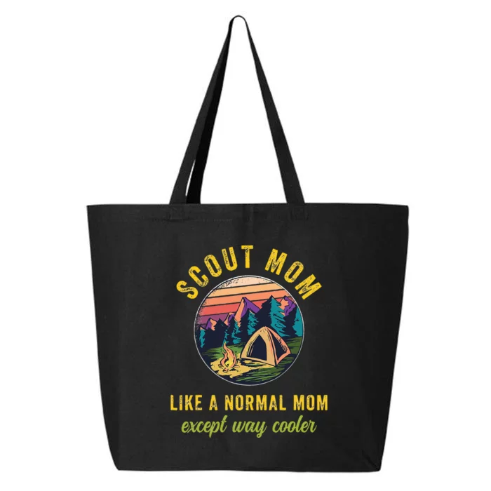 Scout Mom Scouting Troop Leader Camping Lovers 25L Jumbo Tote