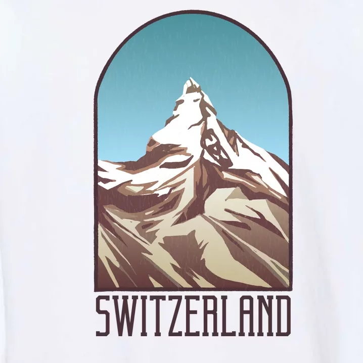 Switzerland Mountain Garment-Dyed Sweatshirt