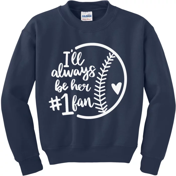 Softball Mom, Sport Mom, Mothers Day Kids Sweatshirt