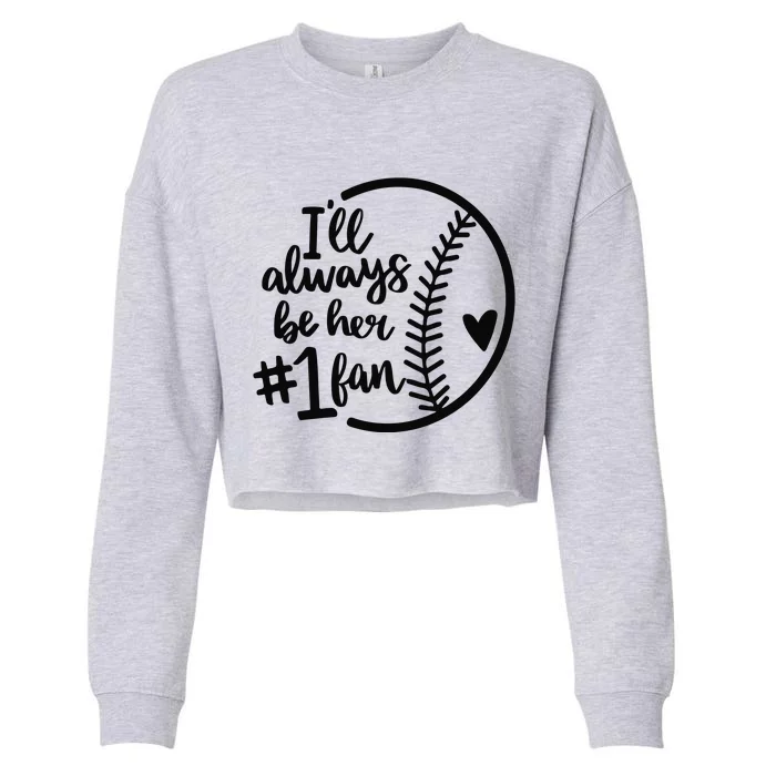 Softball Mom, Sport Mom, Mothers Day Cropped Pullover Crew