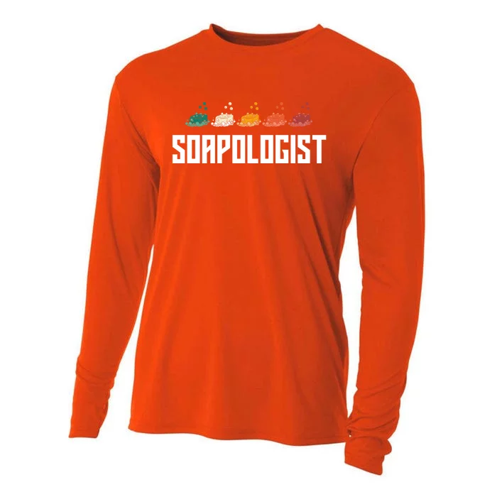 Soap Making Soap Maker Soapologist Cool Gift Cooling Performance Long Sleeve Crew