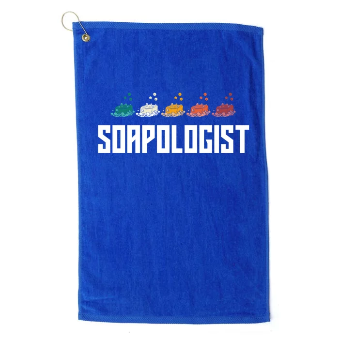 Soap Making Soap Maker Soapologist Cool Gift Platinum Collection Golf Towel