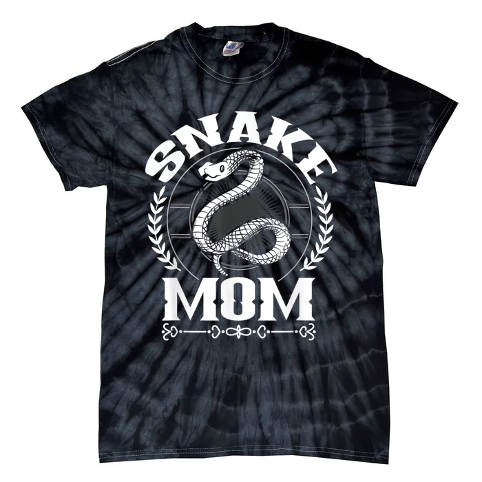 Snake Mom Snake Owner Women Gift Tie-Dye T-Shirt