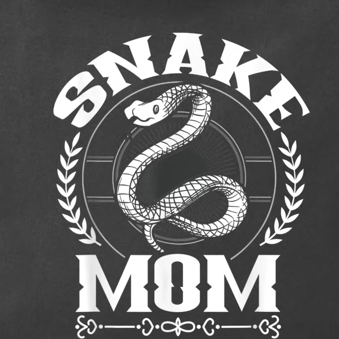 Snake Mom Snake Owner Women Gift Zip Tote Bag