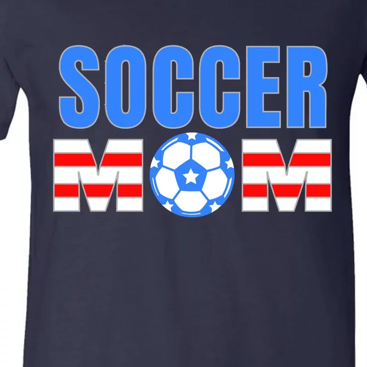 Soccer Mom V-Neck T-Shirt