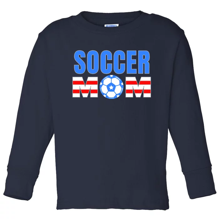 Soccer Mom Toddler Long Sleeve Shirt