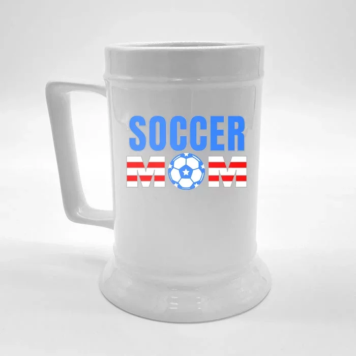 Soccer Mom Front & Back Beer Stein