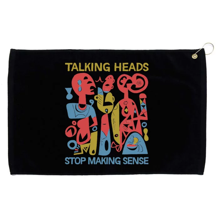 Stop Making Sensee Talking Heads Grommeted Golf Towel