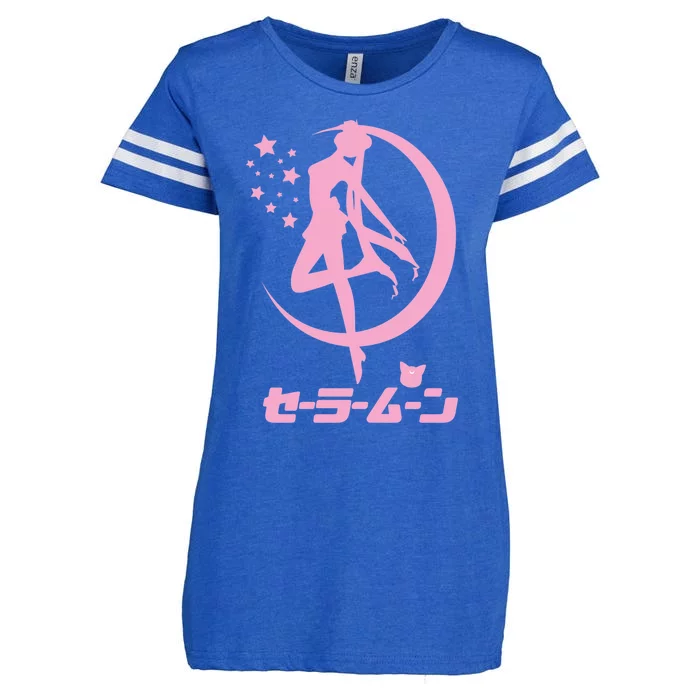 Sailor Moon Enza Ladies Jersey Football T-Shirt