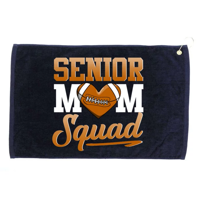 Senior Mom Squad American Football Rugby Gift Grommeted Golf Towel