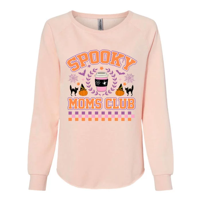 Spooky Mama Social Club Womens California Wash Sweatshirt