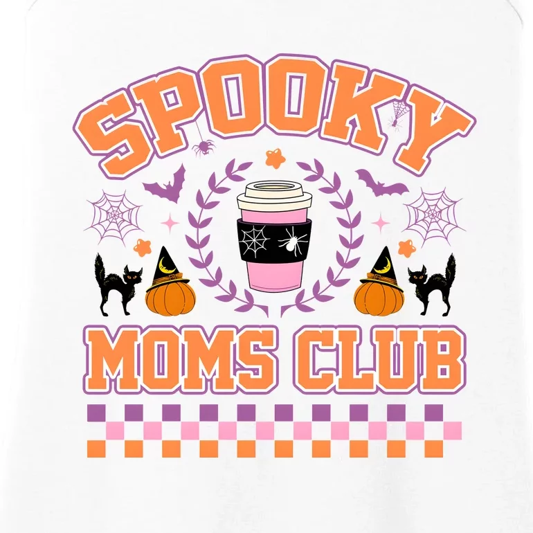 Spooky Mama Social Club Ladies Essential Tank