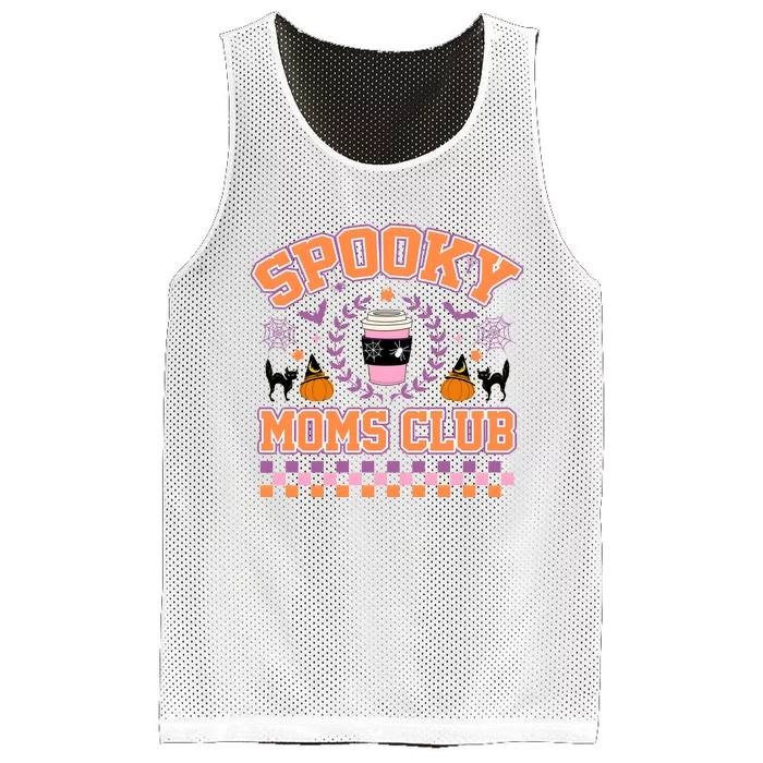 Spooky Mama Social Club Mesh Reversible Basketball Jersey Tank