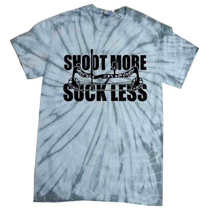 Shoot More Suck Less Funny Hunting Lovers Tie-Dye T-Shirt