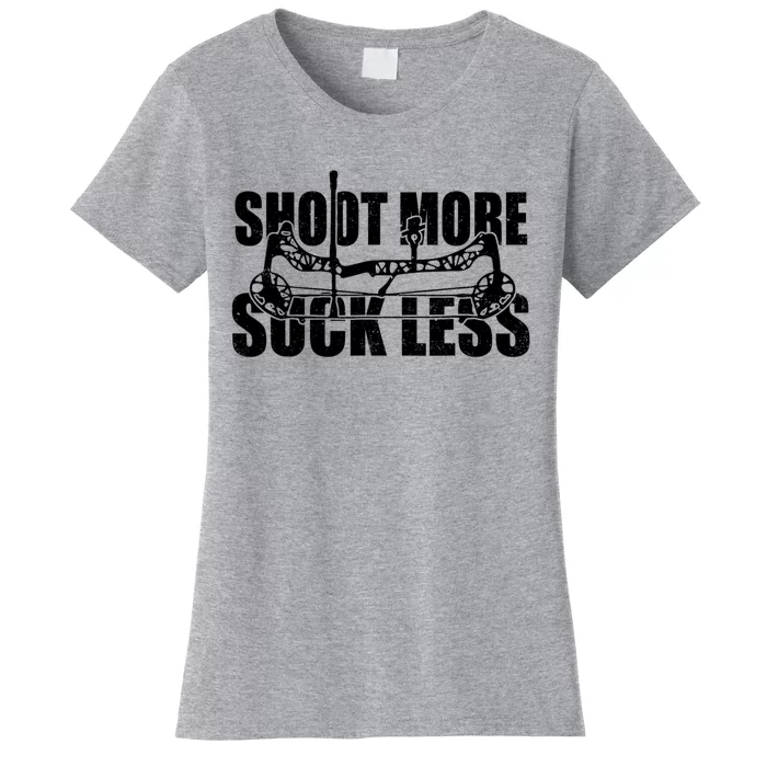 Shoot More Suck Less Funny Hunting Lovers Women's T-Shirt