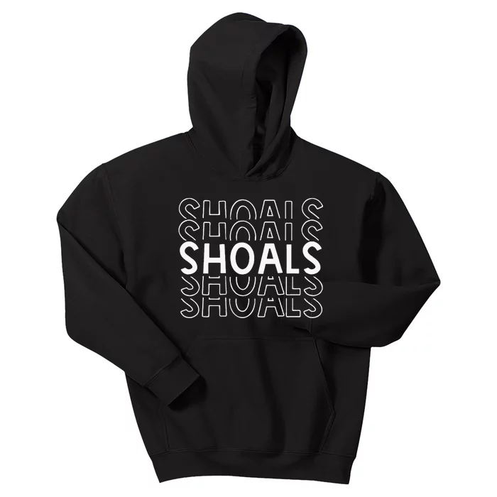 S Muscle Shoals Alabama Bama Southern Tuscumbia Florence Kids Hoodie