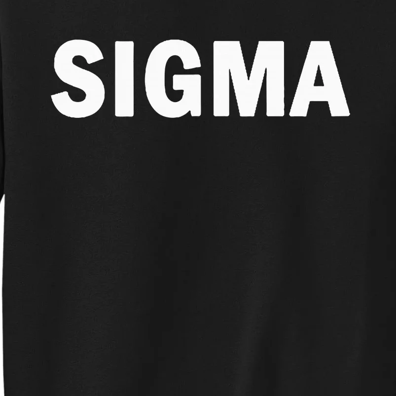 Sigma Male Simple Minimal Loner Lone Wolf Alpha Introvert Sweatshirt