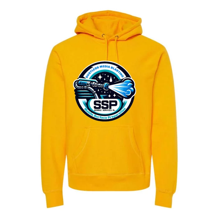 Ssp Mobile Services Dustless Blasting Surface Preparation Premium Hoodie