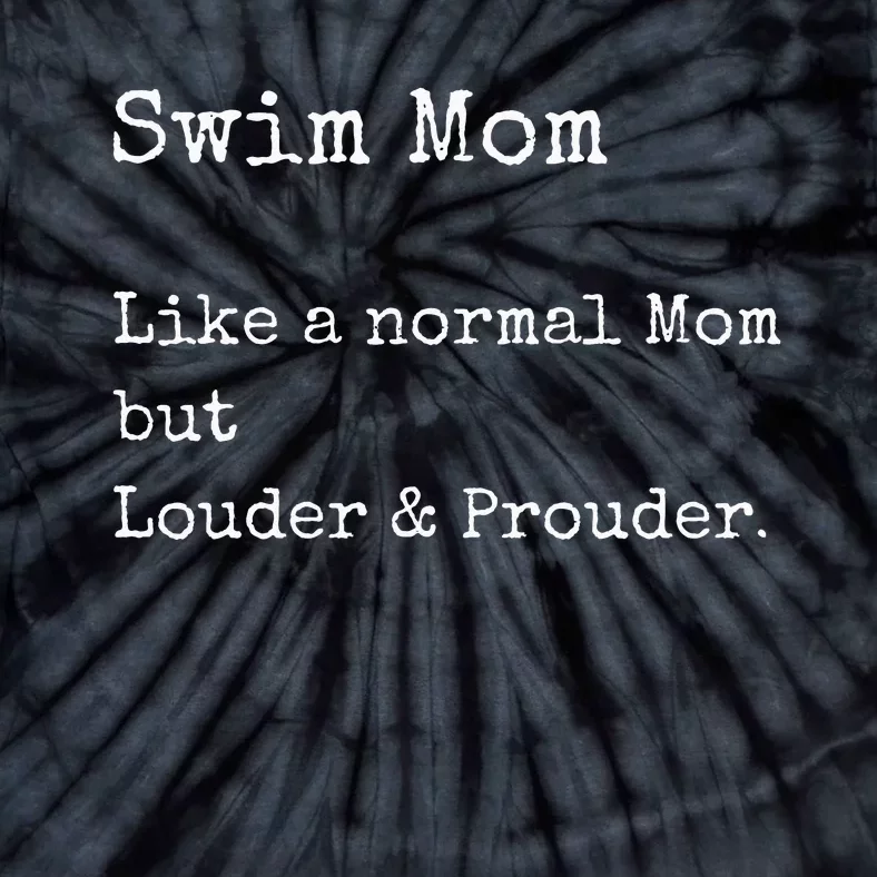 Swim Mom Tie-Dye T-Shirt