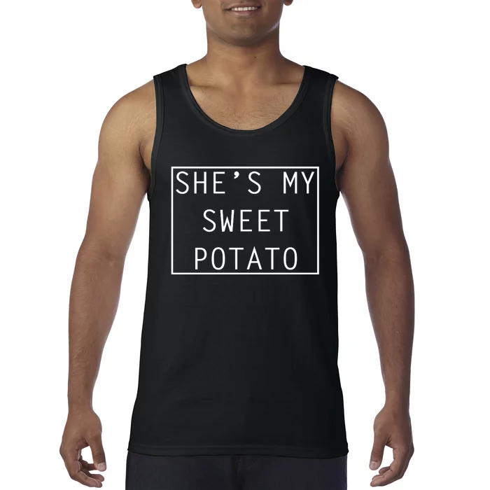 SheS My Sweet Potato I Yam Thanksgiving Graphic Tank Top